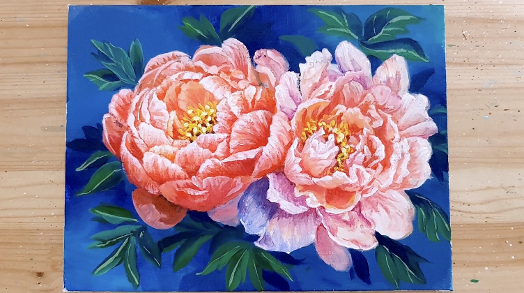 peony-flower-painting