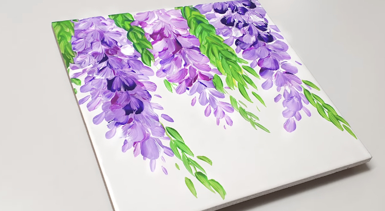 purple-flower-painting