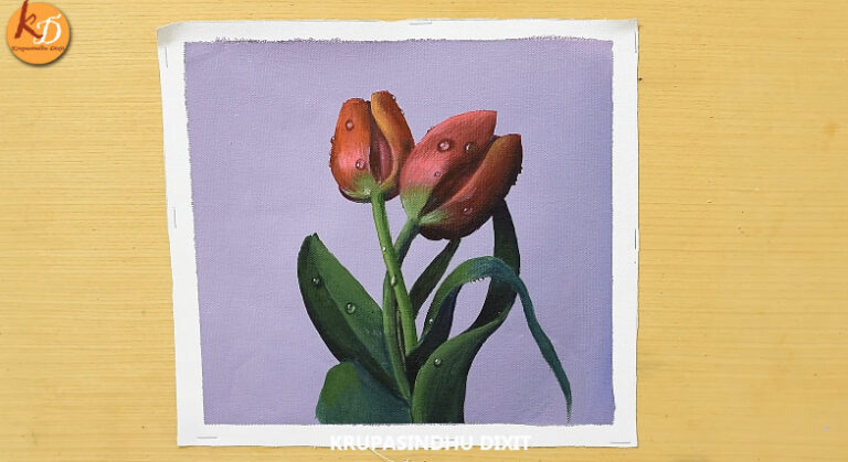 50 Easy Acrylic Paintings of Flowers for Beginners Craftionary