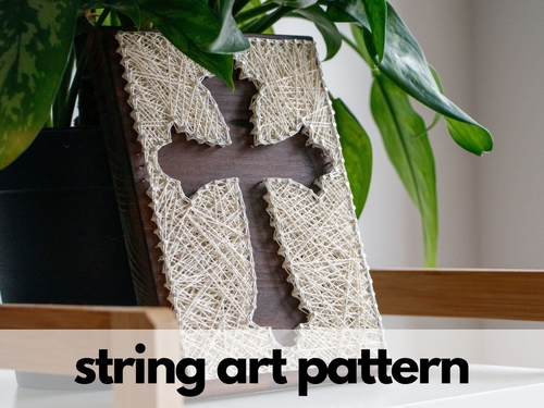 “the-cross”-string-art