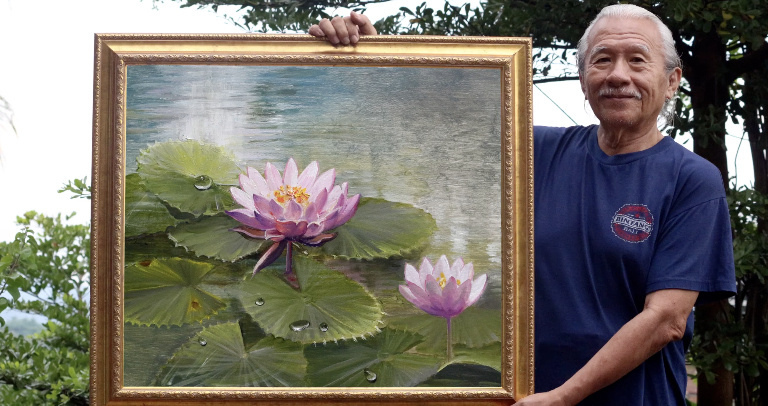 water-lily-flower-painting