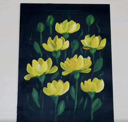 yellow-flower-painting