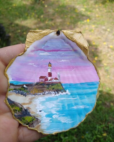 Lighthouse-on-a-Shell