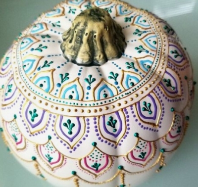 Ornamental Pumpkin- Henna Pumpkin