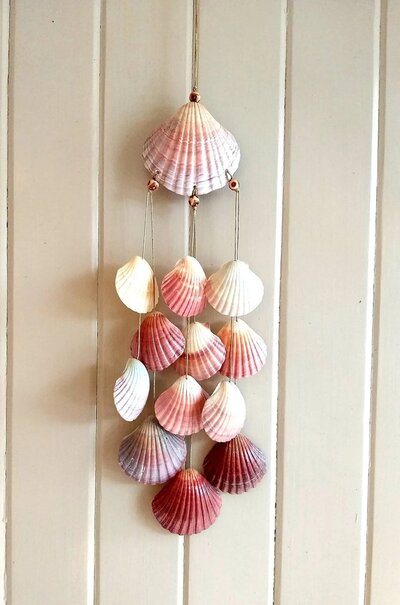 Painted-Seashell-Windchime