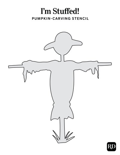 Scarecrow-pumpkin-template