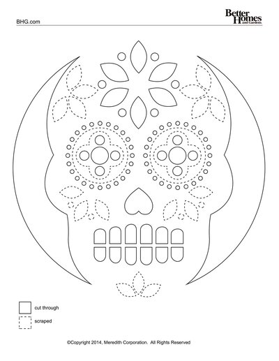 Sugar-Skull-template