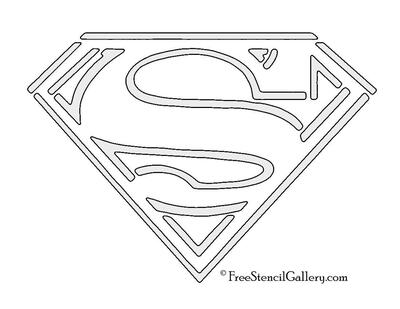 Superman-Logo-Template
