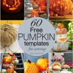 60 Free Pumpkin Printable Templates for Carving