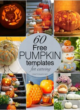 60 Free Pumpkin Printable Templates for Carving