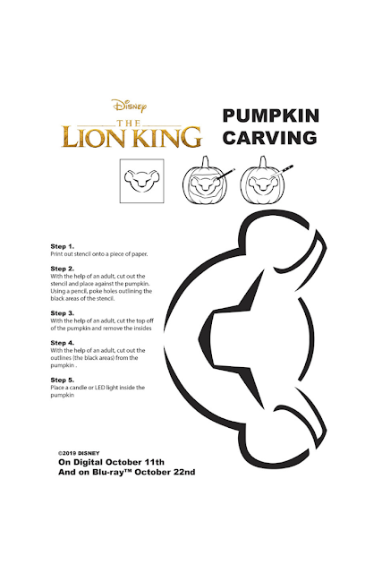 lionkingpumpkincarvingstencilprintable