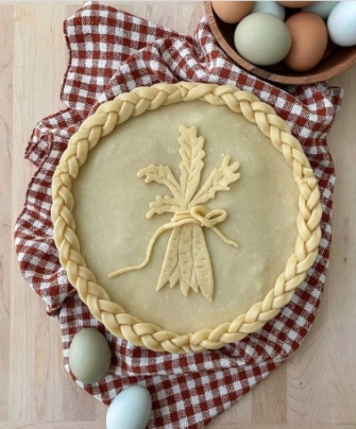 Braided Edge Pie Crust