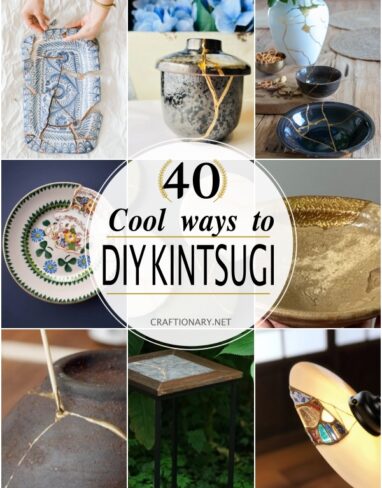 40 Kintsugi Pottery Art DIY Project Ideas