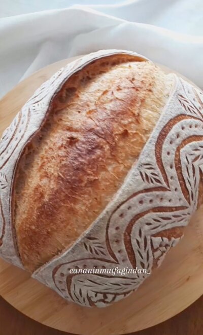 Beautifulmotifsourdoughscoring