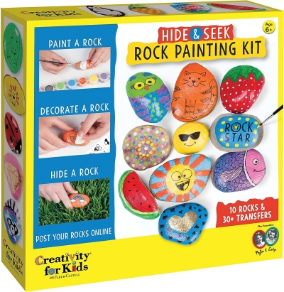 Creativity for Kids Hide & Seek Rock Painting Kit