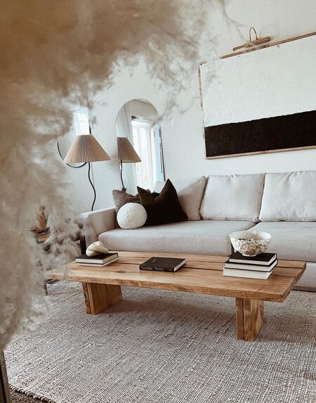 Hygge wood table
