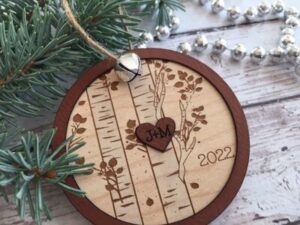 Birch-tree-engraved-initials-ornament