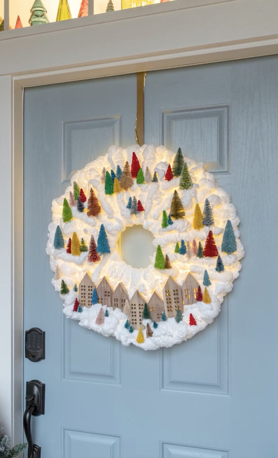 Bottle-Brush-Christmas-Trees-Wreath