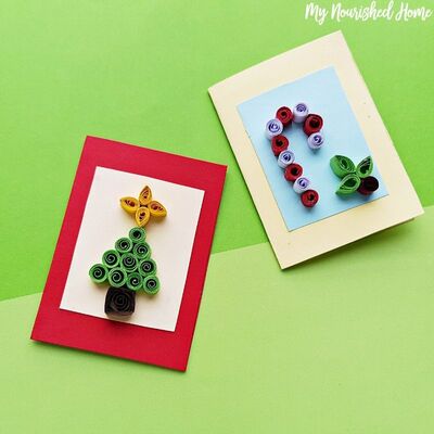 DIY-Paper-Quilling-Christmas-Tree-Card