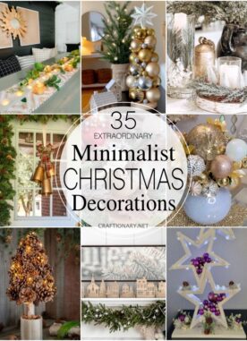 35 DIY Minimalist Christmas Decor Ideas You Need