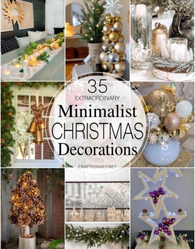 35 DIY Minimalist Christmas Decor Ideas You Need