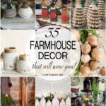 40 DIY Farmhouse Christmas Decor Ideas that are so charming
