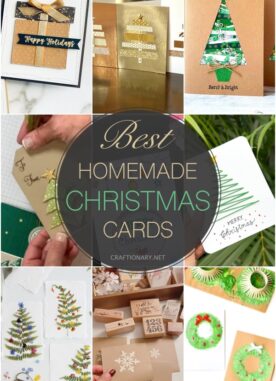 50 Best Homemade Christmas Card Ideas – new crafts