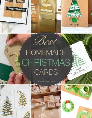 50 Best Homemade Christmas Card Ideas – new crafts