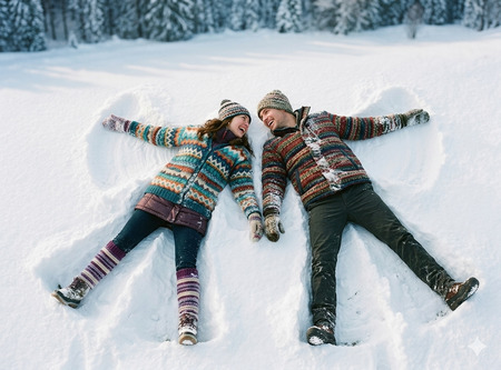 making-snow-angels-idea