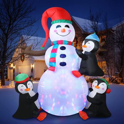 snowman-penguin-6FT-Christmas-Inflatables-Outdoor-Decorations