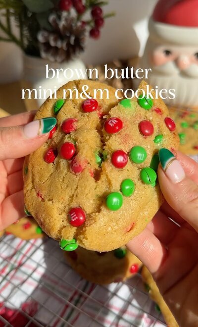 Brown-Butter-Mini-M&M-cookies