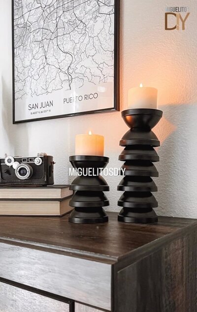 Candle-Holders-with-Upside-Down-Bowls