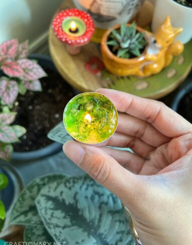 How to make easy gel tealight candles?
