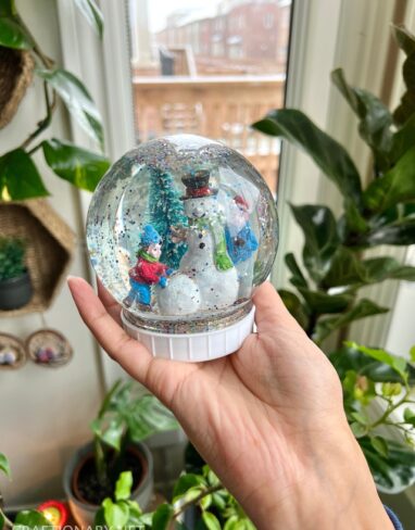 Make Your Own Christmas Snow Globe