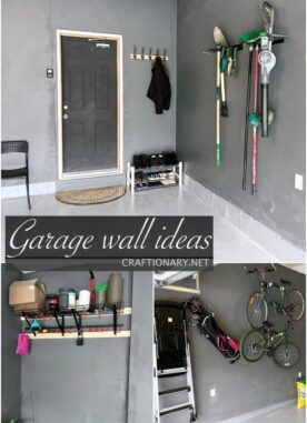 DIY Two Car Garage Wall Ideas – Simple and Easy