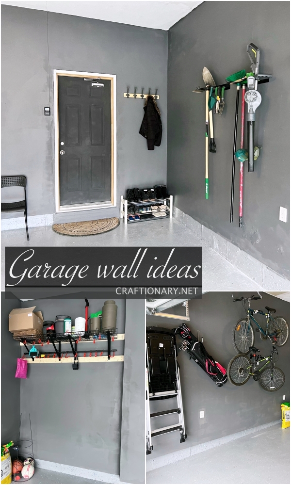 DIY Garage Wall Ideas Simple and Easy Craftionary