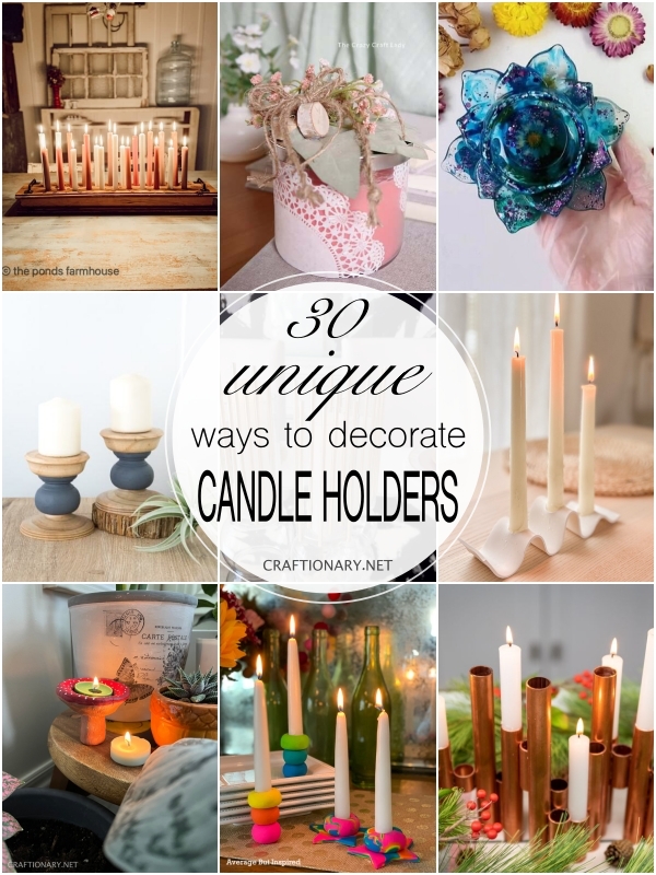 unique-ways-to-decorate-candle-holders