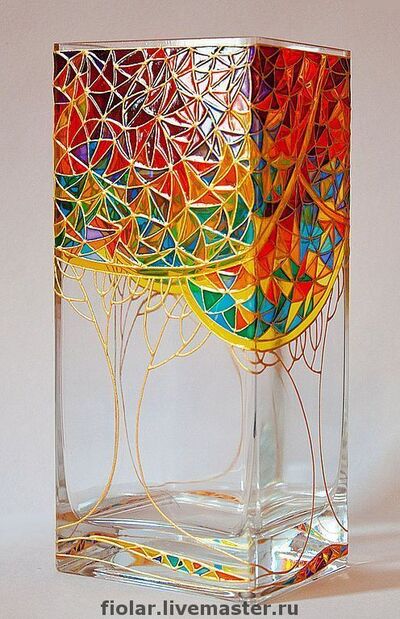 vibrant-stained-glass-painting-on-jar