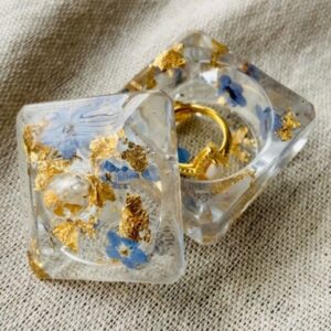 Pressed Flower Trinket Box