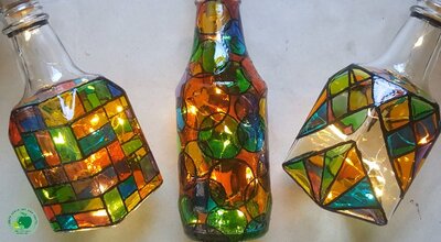 Stained-Glass-Bottle-art