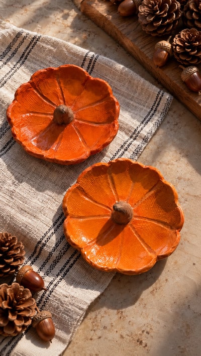 air-dry-clay-pumpkin-plates-diy
