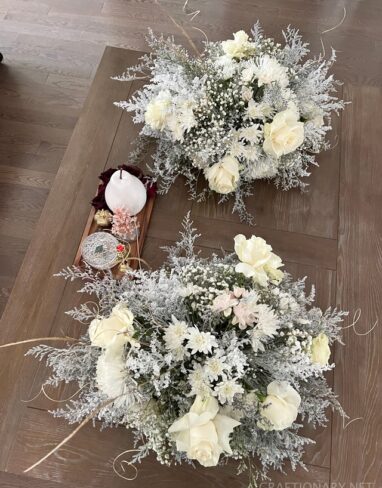 How to make a dried flower bouquet into arrangement for free?