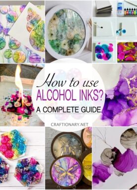 How to use alcohol inks – A Complete Guide for Beginners