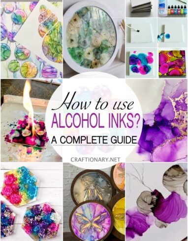 How to use alcohol inks – A Complete Guide for Beginners
