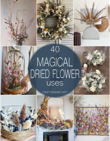 40 Magical Dried Flower Crafts