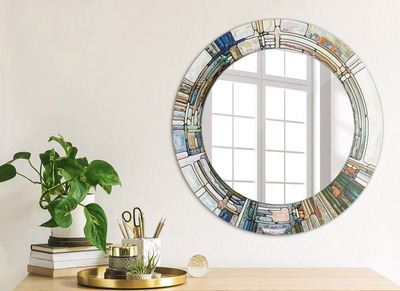 stained-glass-abstract-mirror-diy