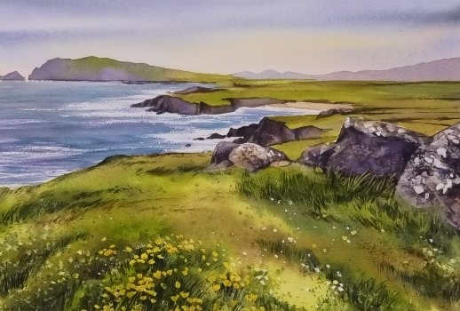 How to Paint an Irish Landscape in Watercolour