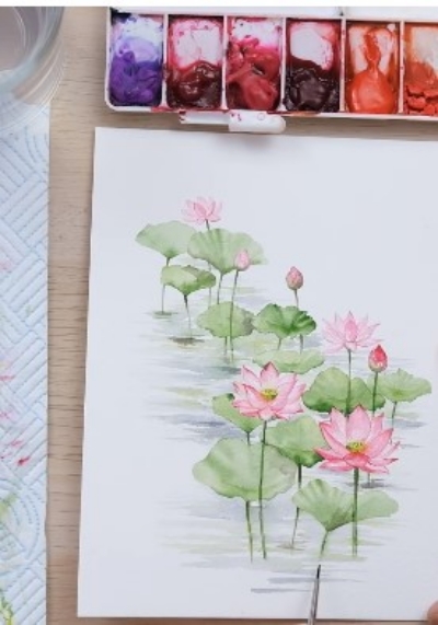 Loose Lotus Flowers