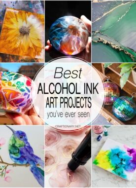 40 Best Alcohol Ink Art Projects You’ve Ever Seen