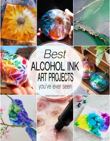 40 Best Alcohol Ink Art Projects You’ve Ever Seen